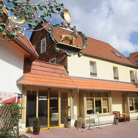 호텔 Brauhaus Zum Loewen Mühlhausen