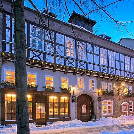 Otel Brauhaus Zum Loewen Mühlhausen